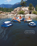 River Run™ 1 Inflatable Floating Lake Tube - Blue