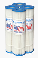 Cartridge Set (4PK) Replacement Fits Pentair® Quad DE 60® by Optimum Pool Technologies