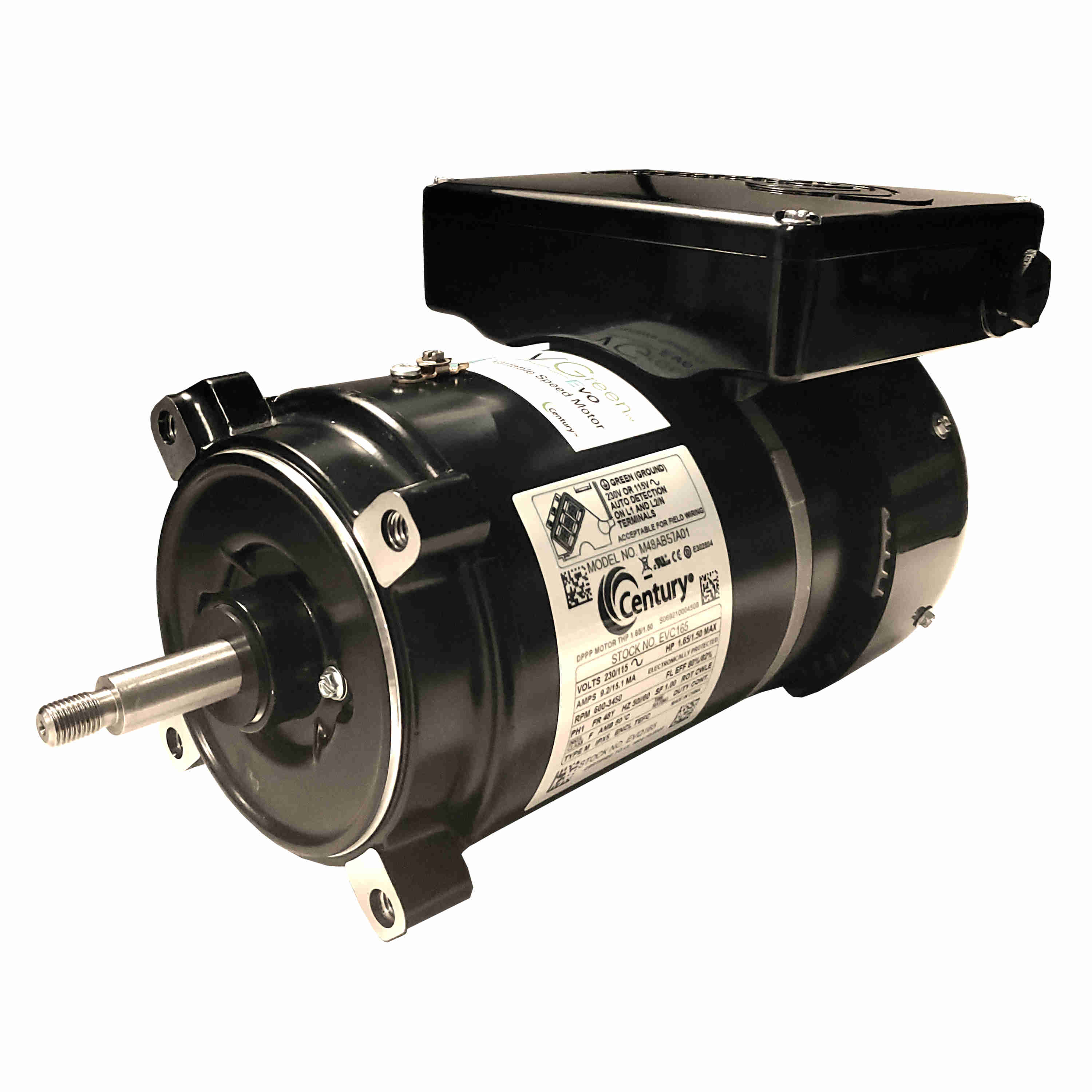 VGreen Evo® Variable Speed Replacement Motor - C-Face (Round Flange)