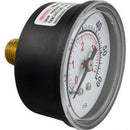 Pressure Gauge Steel 2" 0-60 PSI 1/4" Rear Mount