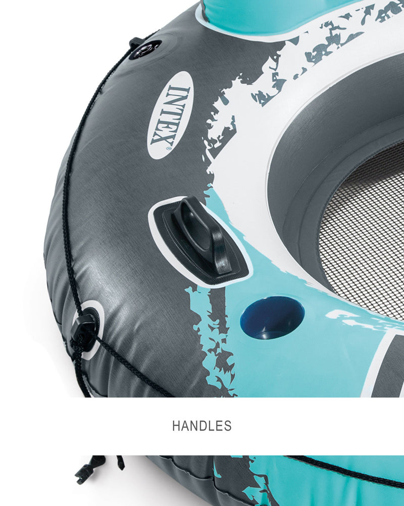 River Run™ 1 Inflatable Floating Lake Tube - Aqua