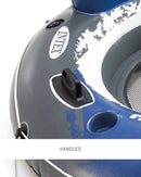 River Run™ 1 Inflatable Floating Lake Tube - Blue