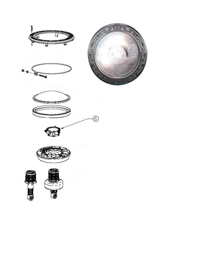 Nut/Handle Assembly Kit for Pentair AmerBrite® Pool Light