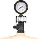 High Flow Manual Air Relief Valve & Gauge Kit for Pentair® Pool Filters by Optimum Pool Technologies