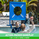 Splash Pass PRO Poolside Football Game - Blue
