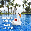 Giant Swan Inflatable Pool Float