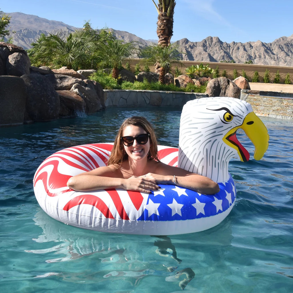 Eagle Raft American Eagle Party Tube Inflatable Raft