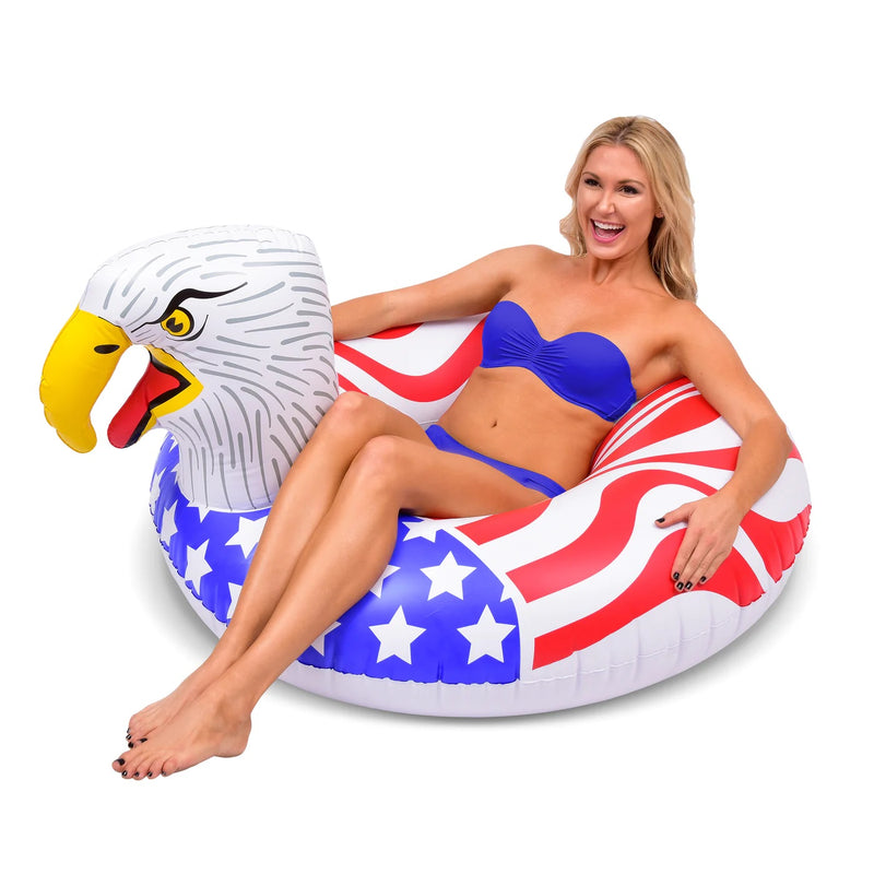 American Eagle Party Tube Inflatable Raft