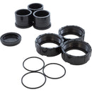 2" x 2 1/2" Drain Plug Cap Tailpiece and Union Nut Set of 3