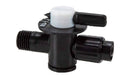 Pentair® Rainbow® Chlorinator Control Valve 1/4" NPT x Tube with Compression Nut