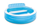 Swim Center® Round Inflatable Family Lounge Pool