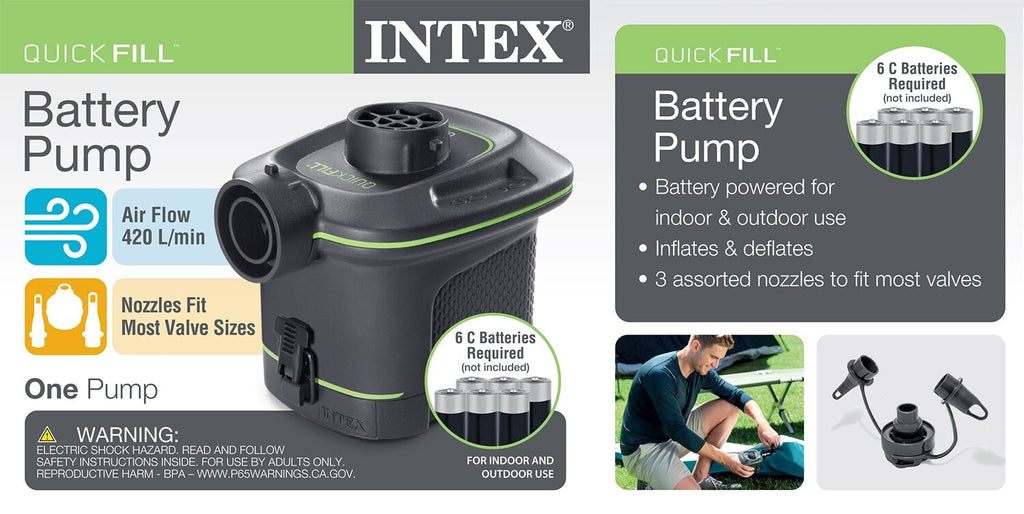 Quick-Fill® Battery Air Pump - Main Image