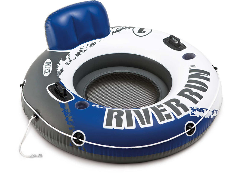 River Run™ 1 Inflatable Floating Lake Tube - Blue