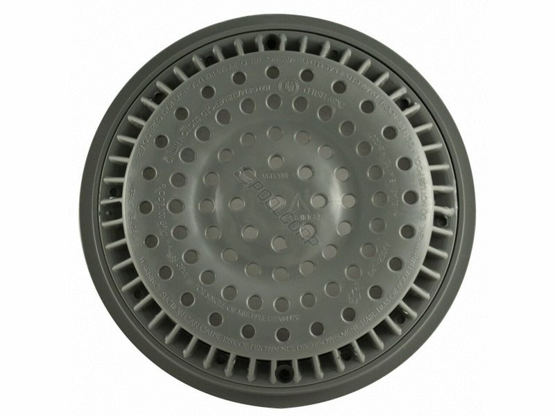 8" Anti-Vortex Drain Cover with Frame